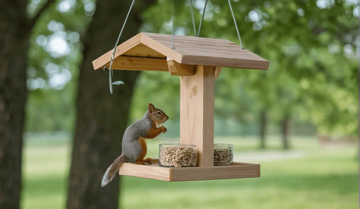 Jak zrobić karmnik antysquirrel?